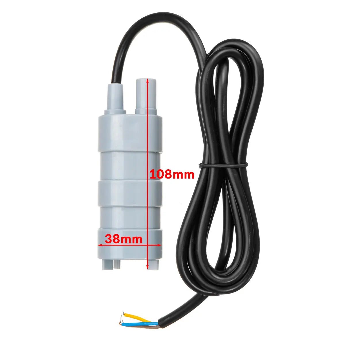 DC 12V Motorhome High Flow Submersible Water Whale Pump Portable Mini Low Noise Brushless For RV Camper Caravan