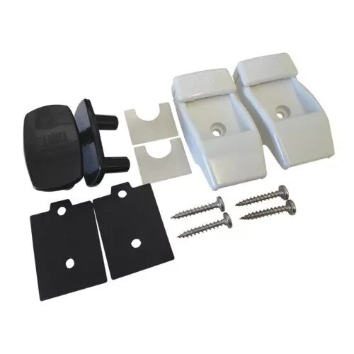 2Set Plastic For Fiamma Plastic Wall Leg Brackets Side Wall Awning 98655-176 Outdoor Motorhome Caravan Awnings Accessories