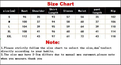 Women Muslim Sets Two Pieces Suits Casual Long Chiffon Shirts Pullover Tops and Straight Pants Loose Trousers Women Sets