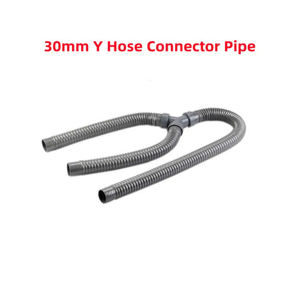 Double Sink Three-Way Drain Y Pipe Motorhome Caravan Waste Water Outlet Kitchen Basin Pipe Barbed Hose Water Fuel Air Connector