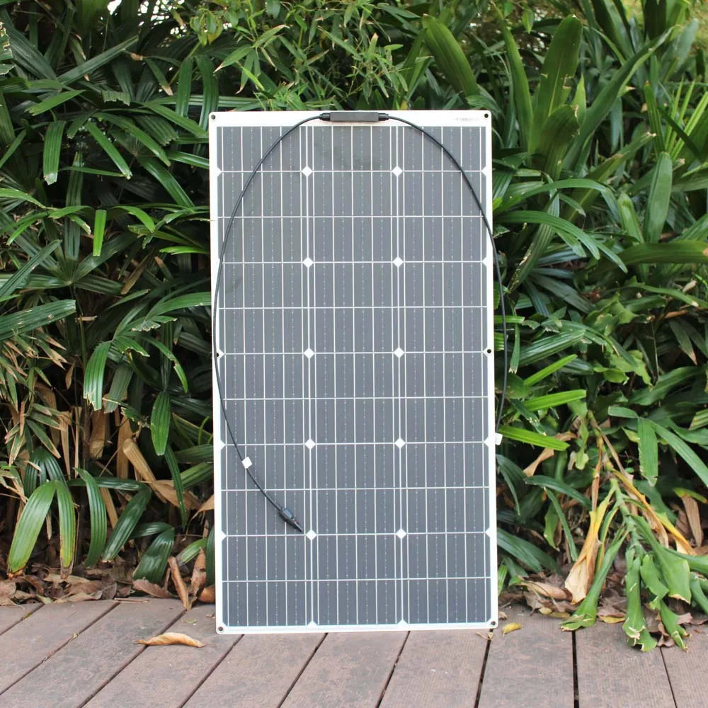 800W Flexible Solar Panel 100W 8PCS Waterproof 200W 300W 400W 500W 600W 1000W 12V Photovoltaic Solar Panel for Camping China