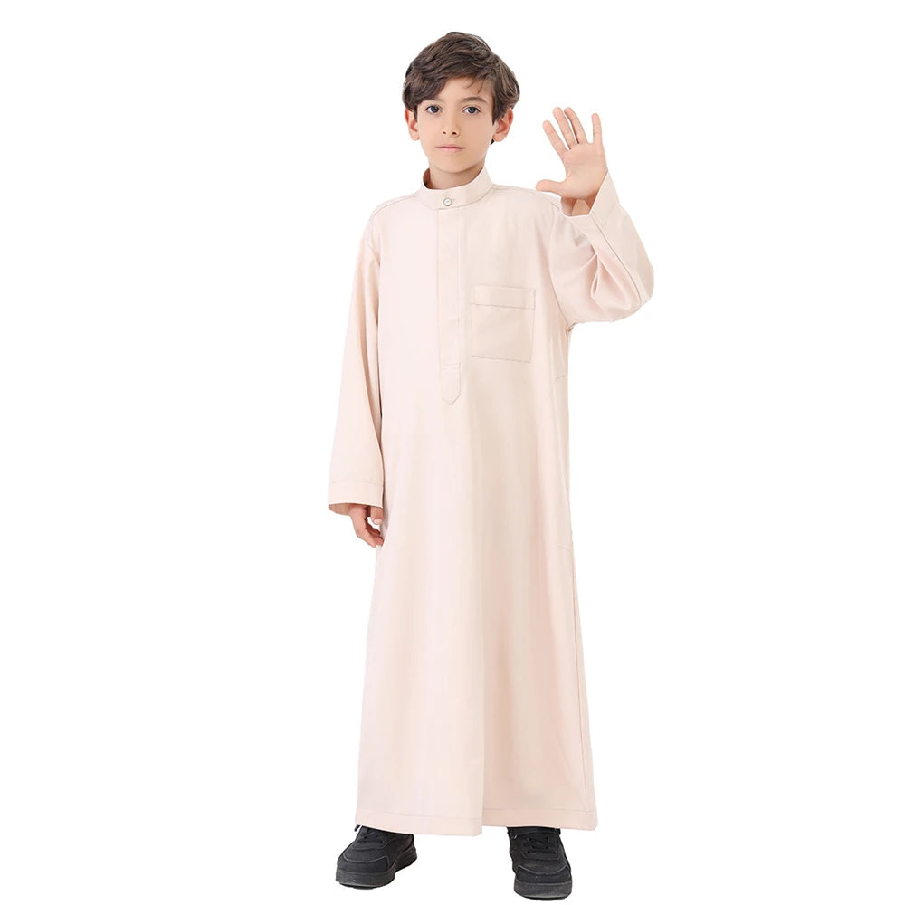 Ramadan Kebaya Abaya Boy Kids Muslim Dress Clothing Turkey Arabic Islam Abayas For Prayer Clothes Djellaba Robe Musulmane Hombre