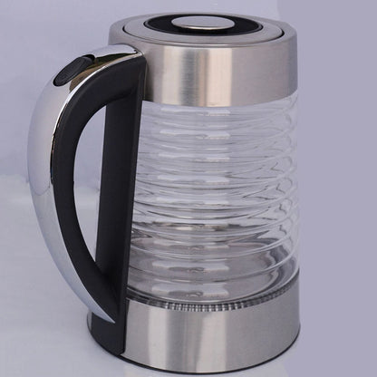 2.2L Portable Kettle Electric Tea Pot Smart Glass Stainless Steel Coffee Teapot Port Kitchen 220V For Boiling Water AU 전기포트 주전자