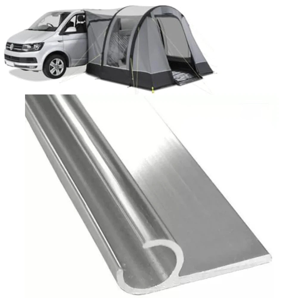 Campervan Motorhome Caravan Awning Rail C Channel 8 X 0.5m Strip With D/S Tape 400 Cm For Camping/Tent/Awnings/Tents