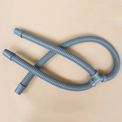 Double Sink Three-Way Drain Y Pipe Motorhome Caravan Waste Water Outlet Kitchen Basin Pipe Barbed Hose Water Fuel Air Connector