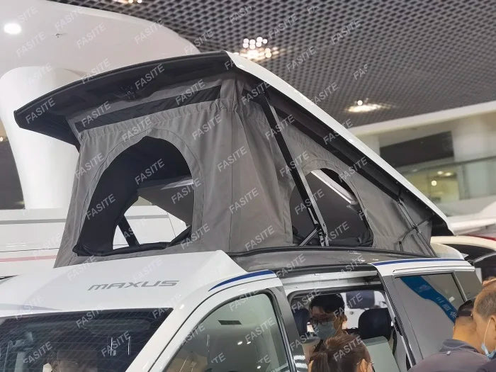 2024 newest rv motorhome campervan pop up roof truck on sale