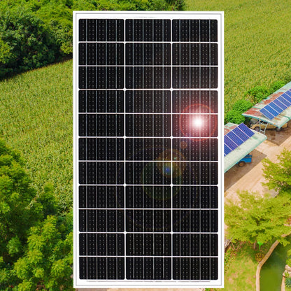 400W Rigid Solar Panel 300W 200W 100W 18V Photovoltaic Panel Aluminum Frame 12V / 24V Battery Charge For RV/Home /Caravan/Travel