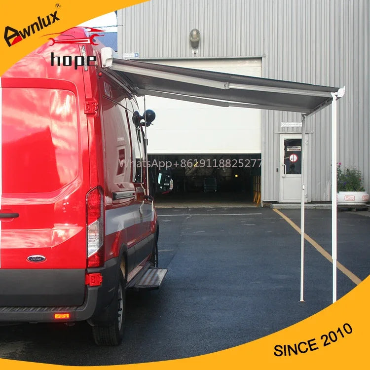 Popular 12V DC full cassette camper van awnings