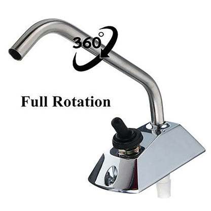 12V Galley Electric- Water Pump Tap Faucet Water Tap With Switch Faucet Base For Caravan- Boat Boats Caravans Motorhomes RV-