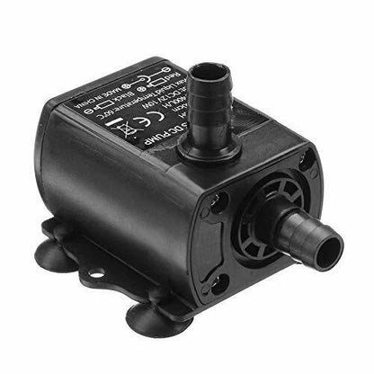 DC12V High Flow Water Pump Submersible Pump Flow Rate Mini Ultra-Quiet Brushless Motor 10W 400L/H  Camper Caravan Motorhome Boat