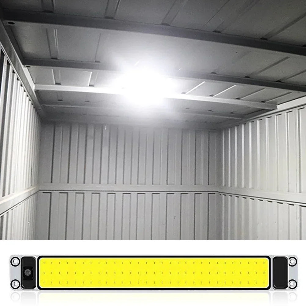 87LED 12-24V Car Reading LED Night Strip Light Interior Light Ceiling Lamp with On/Off Switch for Van Lorry Truck Camper Boat