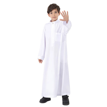 Ramadan Kebaya Abaya Boy Kids Muslim Dress Clothing Turkey Arabic Islam Abayas For Prayer Clothes Djellaba Robe Musulmane Hombre