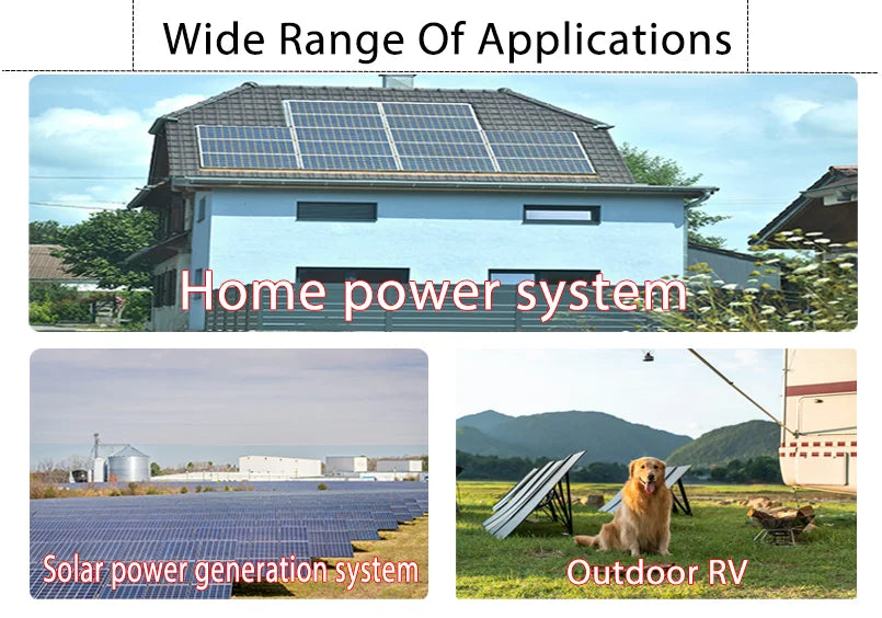 11KW 48V Solar Inverter Hybrid Off Grid 230V Pure Sine Wave MPPT  PV 500V 120A Solar Charge Power Home Inverter