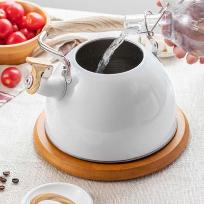 3L Stainless Steel Tea Kettle Teapot For Make Tea Water Compatible Gas Stoves Induction Cookers