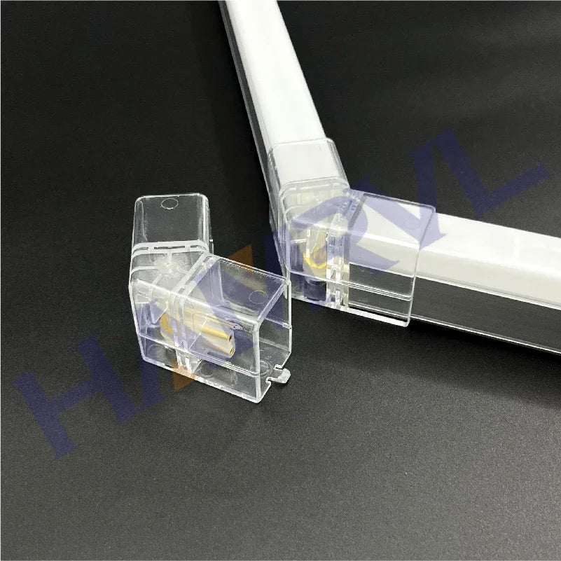 HAMRVL All Copper 2-Pin V/Y/L/T/I Connector and Cable for LED Lamp is Suitable for LED Garage Ceiling Hexagon Light 110-240V