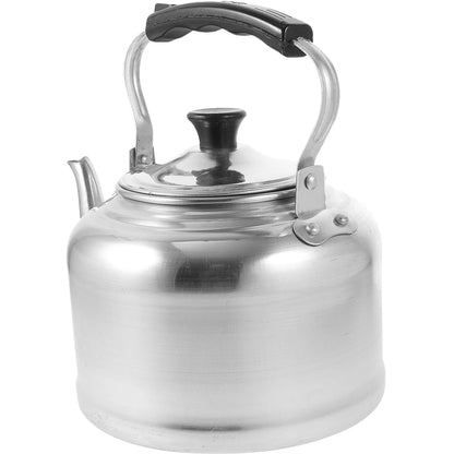 Gas Stove Tea Kettle Old-fashioned Aluminum Large Capacity Restaurant (20cm Polished Kettle) Water Kitchen Boiler Stovetop