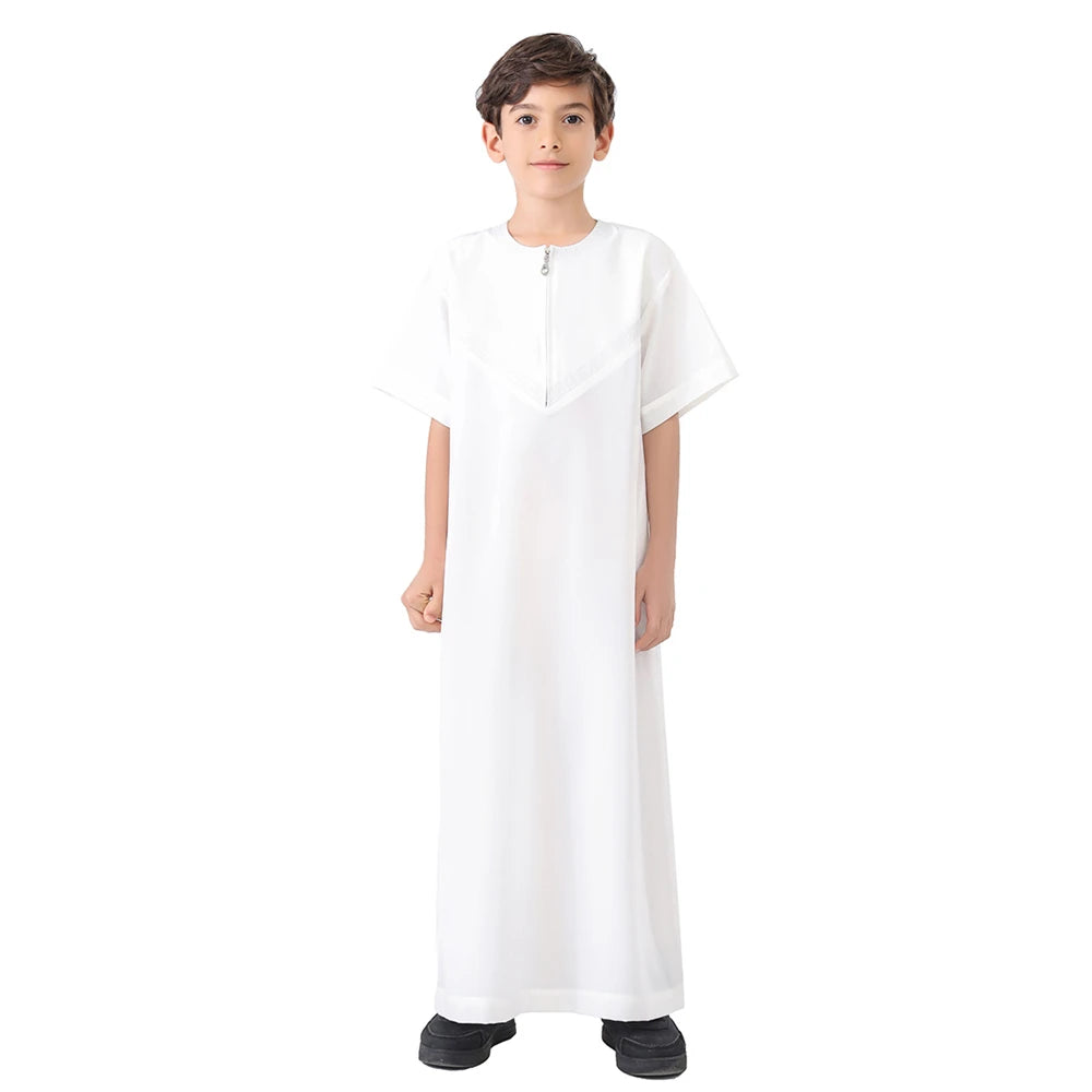 Ramadan Abayas For Prayer Clothes Boy Kids Muslim Dress Clothing Kebaya Abaya Turkey Arabic Islam Djellaba Robe Musulmane Hombre