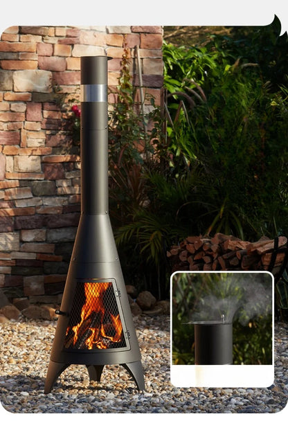 Outdoor Garden Fireplace Camping Wood Stove Mini Burner Travel Fire Camping Heater Bonfire Calentador Para Terraza Furniture