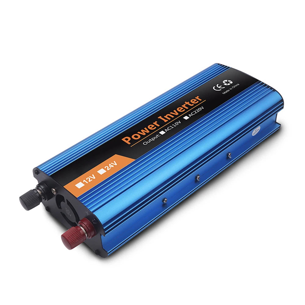 6000W Pure Sine Wave Inverter Car Solar Inverter 12V/24V 220V Sine Wave Voltage Converter Adapter инвертор 12v 220v чистый sinus