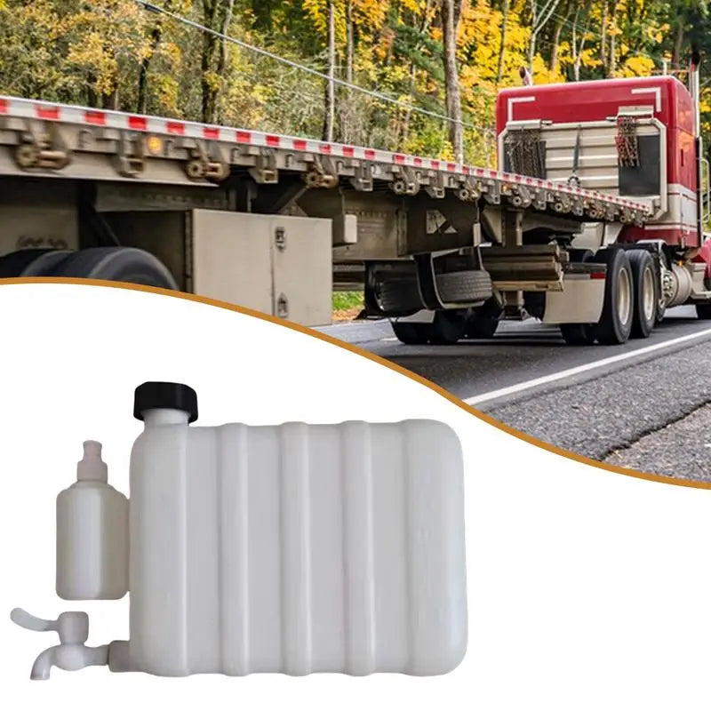 Truck Water Tank 9L Water Storage Jug With Spigot Water Jug Portable Utility Water Tank Water Carrier For Truck Trailer RV