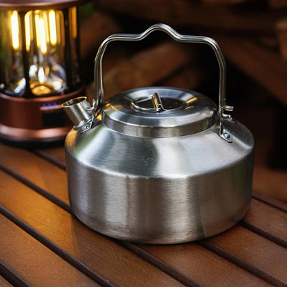 Fast Heating Boiling Water Kettles Outdoor Campfires Camp Kettles Camping Teas Pots for Camping and Hiking Trip