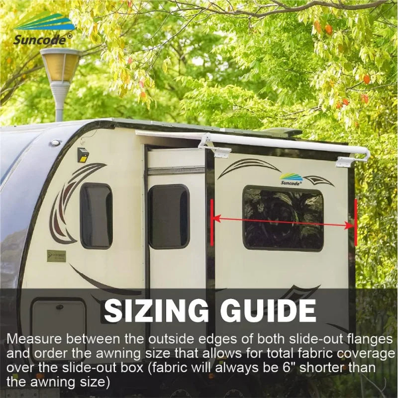 Slide Topper Awning Black RV Slide Out Awning Slid eout Cover Modular Designed for RVs,Travel Trailers,5th Wheels,and Motorhomes