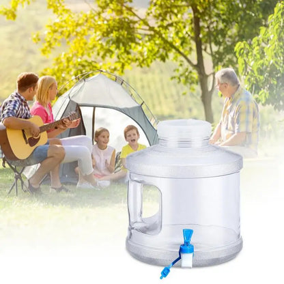 Portable Water Tank Camping Water Bucket Multifunctional Portable Driving Container With Tap Big Capacity for Picnic Hiking