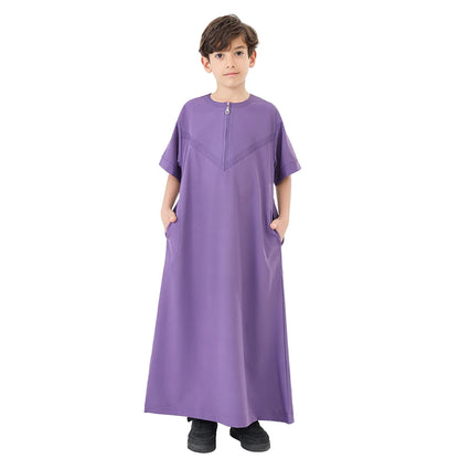 Ramadan Abayas For Prayer Clothes Boy Kids Muslim Dress Clothing Kebaya Abaya Turkey Arabic Islam Djellaba Robe Musulmane Hombre