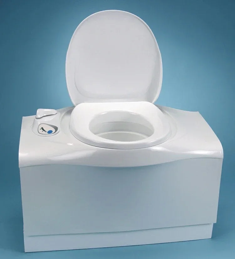 Bench-Style RV Toilet Cassette Toilet with Water Tank for Caravan C402