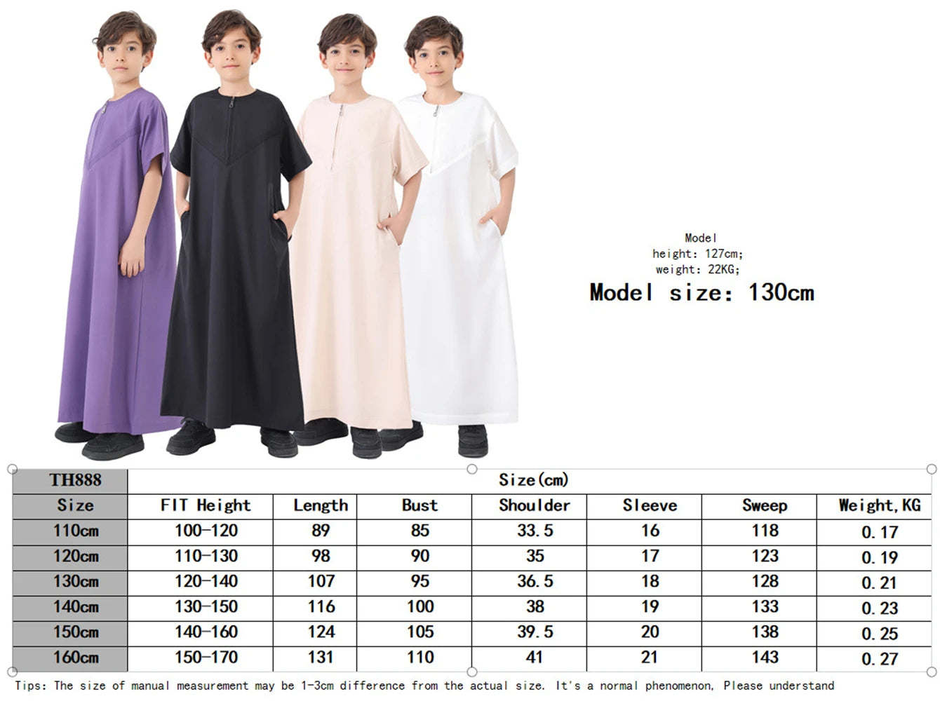 Ramadan Abayas For Prayer Clothes Boy Kids Muslim Dress Clothing Kebaya Abaya Turkey Arabic Islam Djellaba Robe Musulmane Hombre