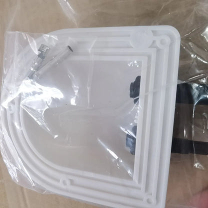 Double Wire Entry Gland Box with Solar Connector Panel Roof Wire Cable Motorhome White Double Hole RV Yacht Car  Caravans Campe