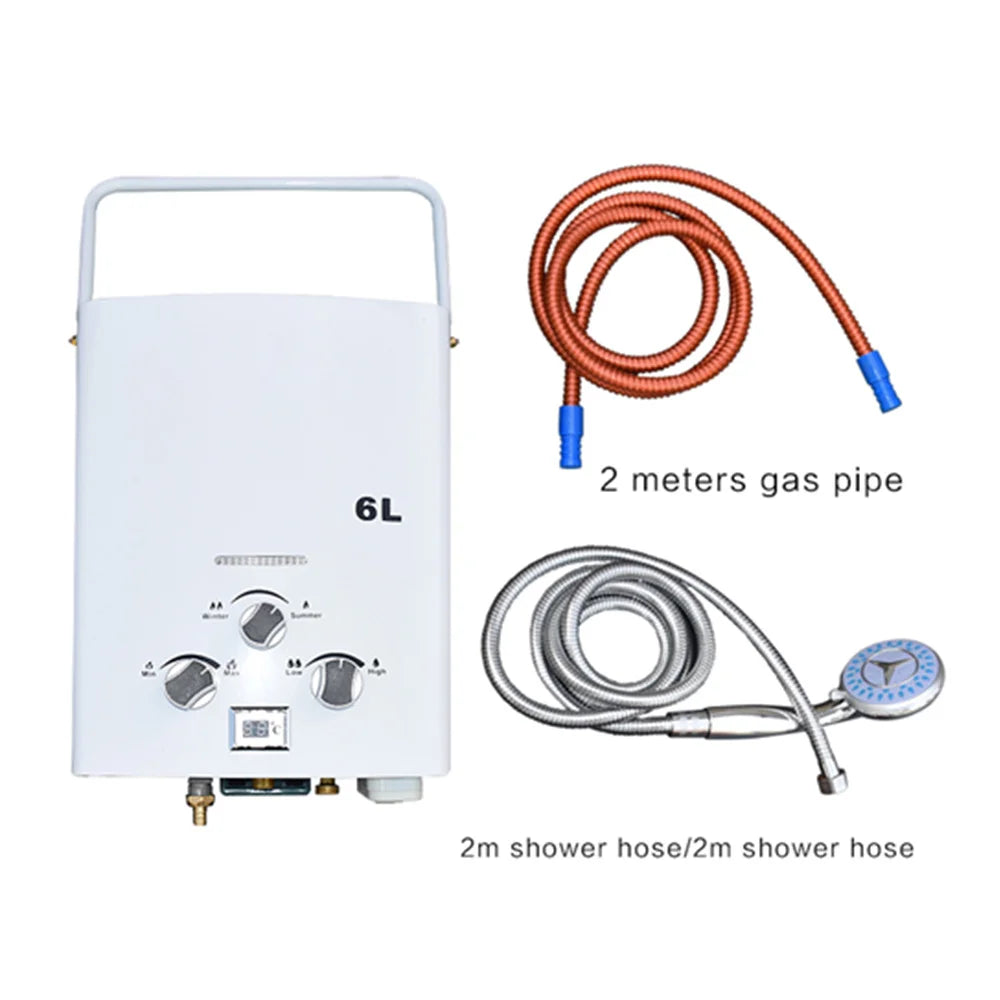 ALWAYSME Gas LPG  6L Water Heater For RV , Caravan Campers,  Motorhome