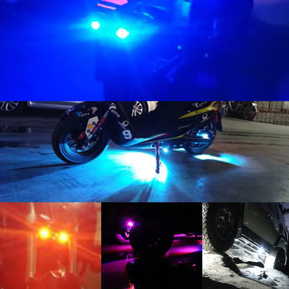 1pcs Car Chassis Light Underbody Glow LED Lights 24SMD Atmosphere Light for TV UTV Offroad Rock Lights 12v