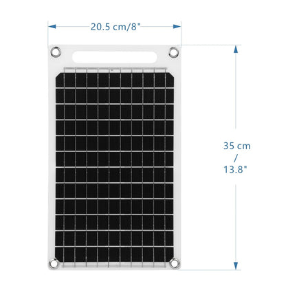 10W Portable Solar Panel-5V Lightweight Mini USB Solar Charger for Phones,Power Banks,Outdoor,Camping,Hiking,Backpacking