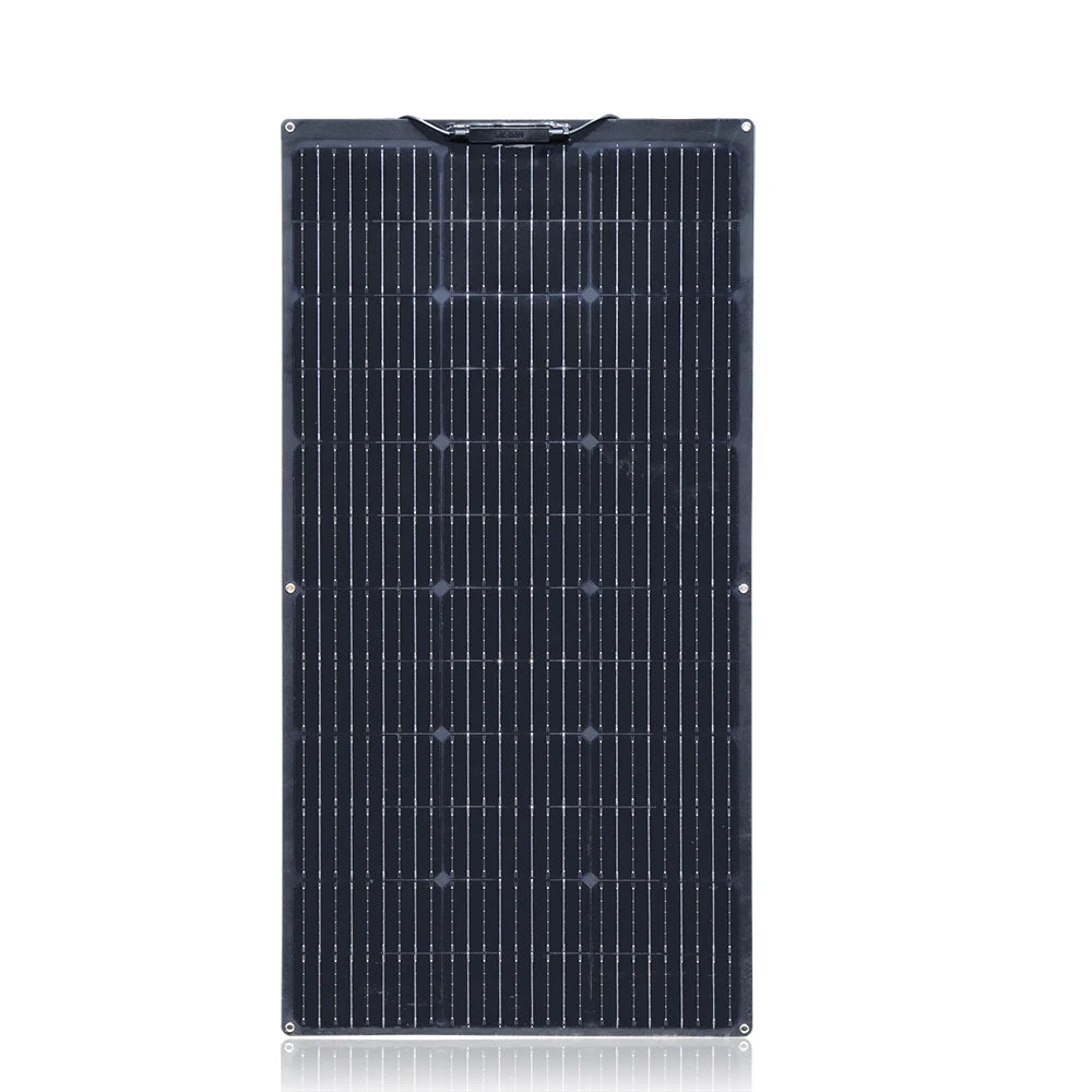 200w Solar Panels 100W Solar Panel 12v Solar Panel Kit 300W Flexible Solar battery for RV Boat Cabin Tent Car Trailer Battery