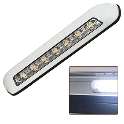 12V RV LED Awning Porch Light 6000K White Super Bright RV LED Light Exterior LED Lamp Beads RV Outdoor Lamp Bar Waterproof