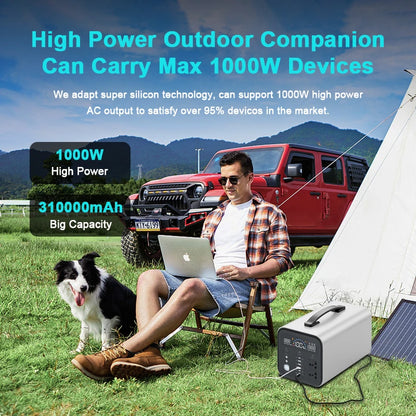 2600W 2400W portable power station lifepo4 UPS Power Supply Camping Solar Electric Generator Power Bank Rechargeable battery Out