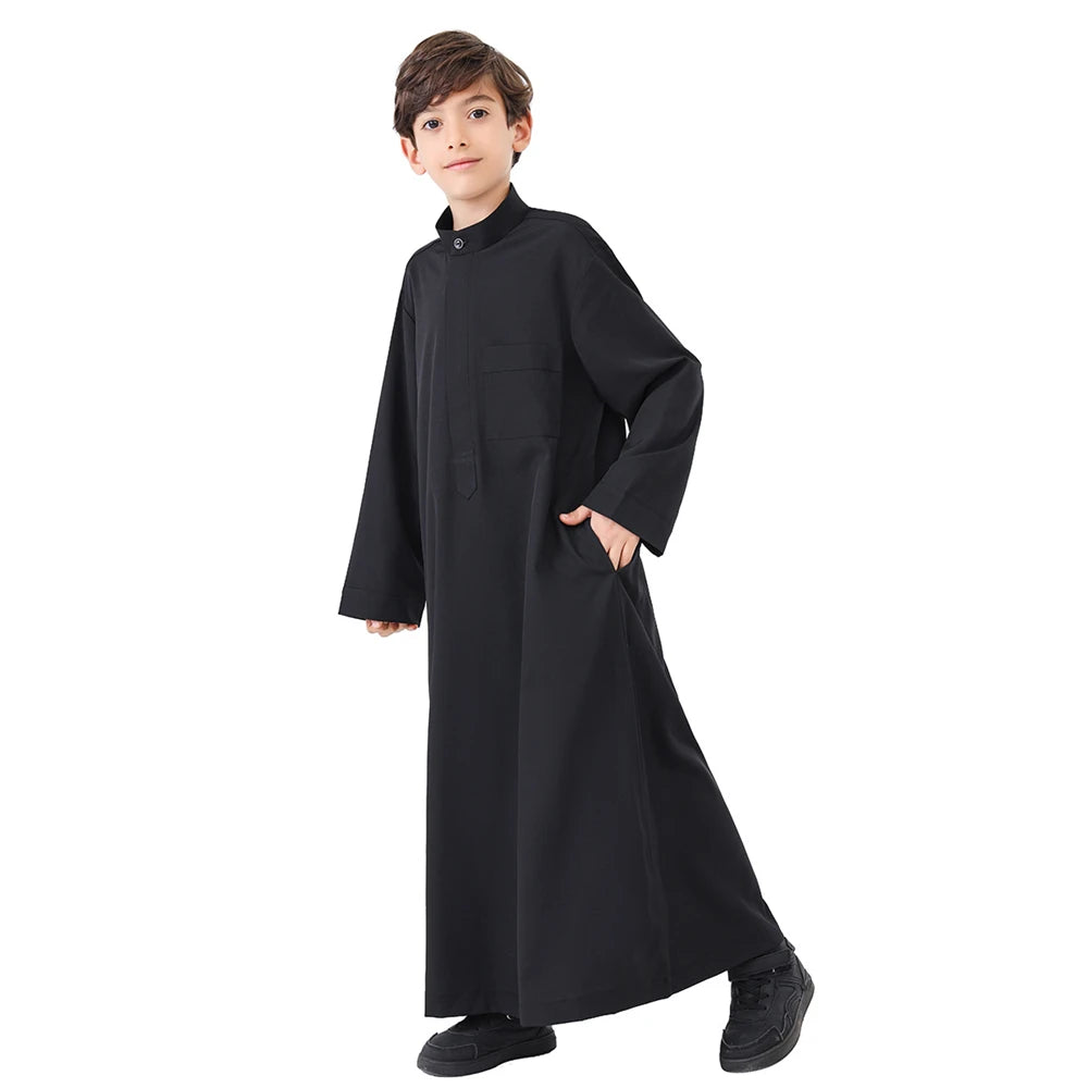 Ramadan Kebaya Abaya Boy Kids Muslim Dress Clothing Turkey Arabic Islam Abayas For Prayer Clothes Djellaba Robe Musulmane Hombre