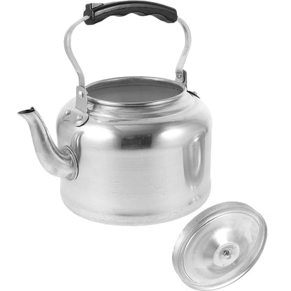 Gas Stove Tea Kettle Old-fashioned Aluminum Large Capacity Restaurant (20cm Polished Kettle) Water Kitchen Boiler Stovetop