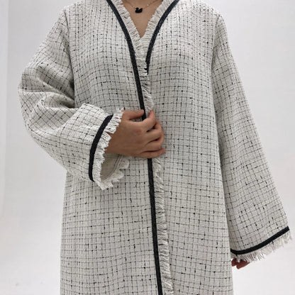 Winter Thicken Abaya for Women Outwear Muslim Eid Long Robe Ramadan Morocco Dubai Abayas Kaftan Islam Jalabiya Dresses 2025