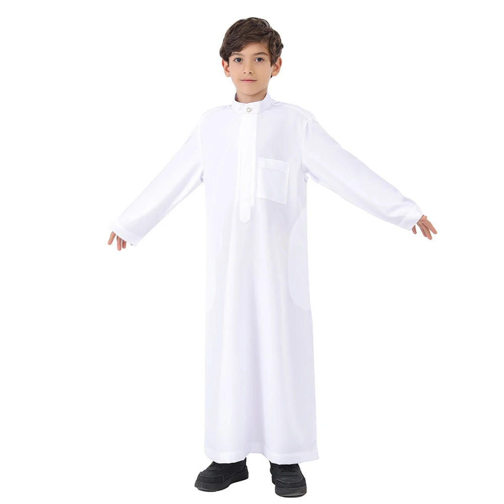 Ramadan Kebaya Abaya Boy Kids Muslim Dress Clothing Turkey Arabic Islam Abayas For Prayer Clothes Djellaba Robe Musulmane Hombre