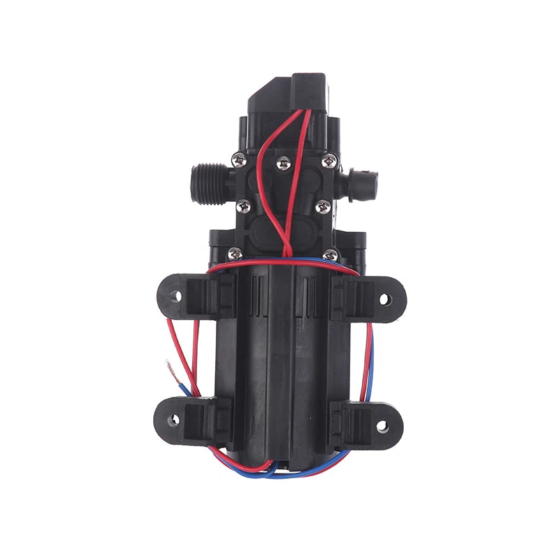 70W DC 12V Micro Electric Diaphragm Reflux Water Pumps Automatic Switch 6L/Min High Pressure Car Washing Spray Self Priming Pump