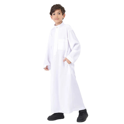 Ramadan Kebaya Abaya Boy Kids Muslim Dress Clothing Turkey Arabic Islam Abayas For Prayer Clothes Djellaba Robe Musulmane Hombre