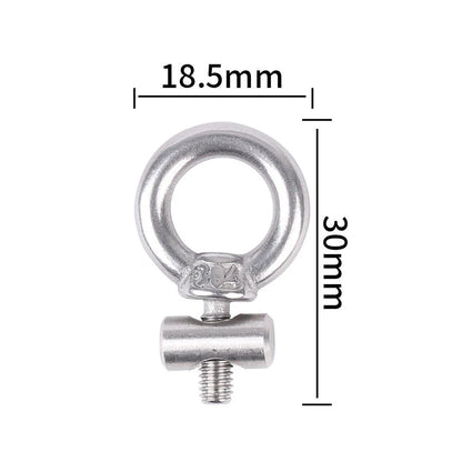 2/4/6/8pcs Stainless Steel Awning Rail Stoppers 6mm Stops Motorhome Campervan Caravan Awning Rail Tarpaulin Stoppers