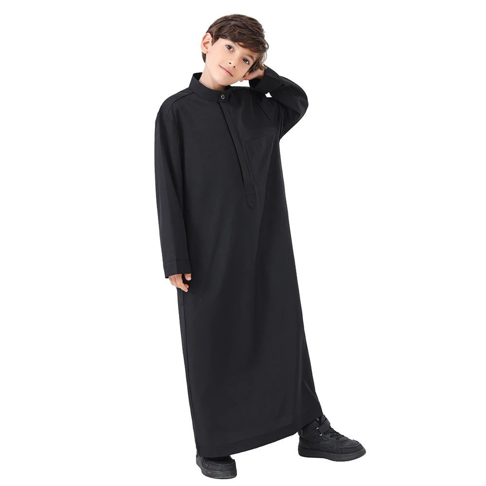 Ramadan Kebaya Abaya Boy Kids Muslim Dress Clothing Turkey Arabic Islam Abayas For Prayer Clothes Djellaba Robe Musulmane Hombre