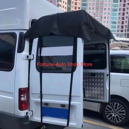 600D RV Rear Barn Door Awning Cover Waterproof Durable  Fit for Ram Promaster Peugeot Boxer Iveco Daily VW T5 T6 Campervan