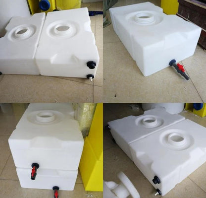 60L/70L/80L/100L RV Professional Fresh Water Holding Tank  Water Tank Transformation Horizontal Car Water Tank Plastic Bucket