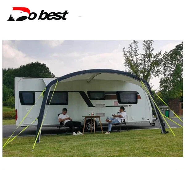 Caravan Awnings,Camper Tralier Caravan Mothorhome RV Waterproof Retractable Awning Shade Sunshade