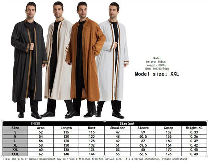 Eid Cardigan Muslim Men Jubba Thobe Mens Abaya Long Dress Islamic Ramadan Kimono Long Robe Saudi Arabic Musulman Caftan Dubai