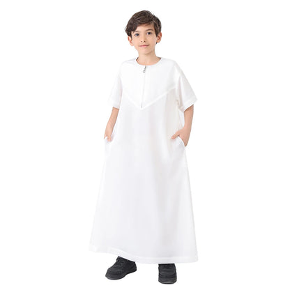 Ramadan Abayas For Prayer Clothes Boy Kids Muslim Dress Clothing Kebaya Abaya Turkey Arabic Islam Djellaba Robe Musulmane Hombre